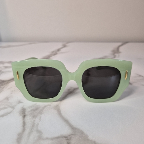 Loewe Mint Green  Sunglasses with Gold Anagram Logo - Picture 5 of 8